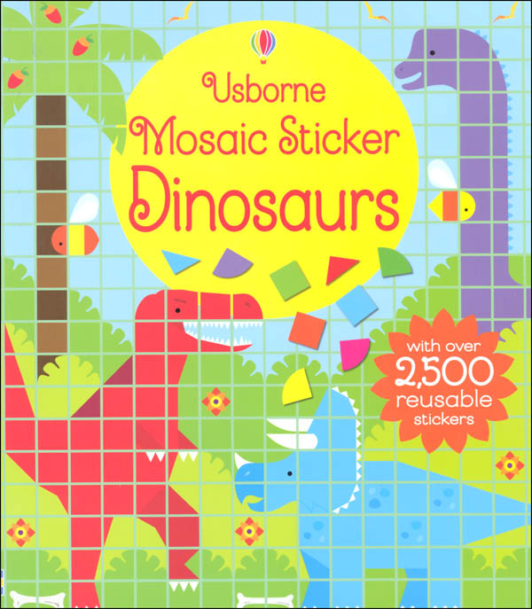 Mosaic Sticker Dinosaurs (Usborne)