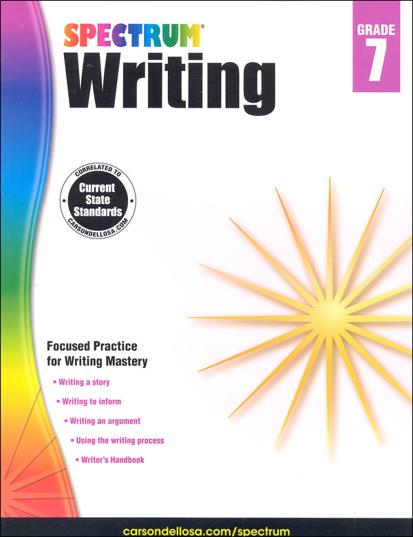 Spectrum Writing 2015 Grade 7