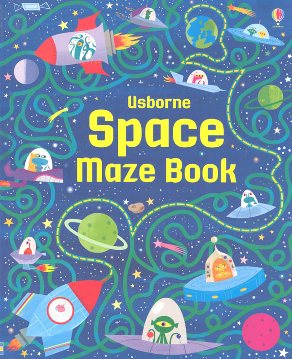Space Maze Book (Usborne)