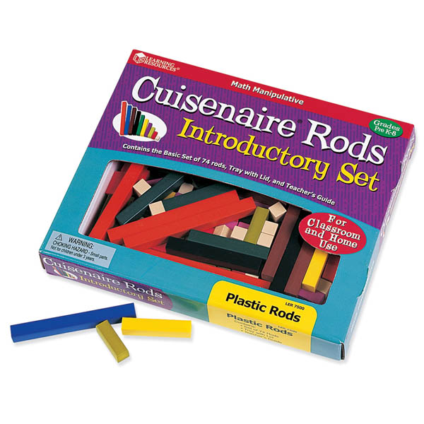 Cuisenaire Rods Introductory Set - 74 Plastic Rods