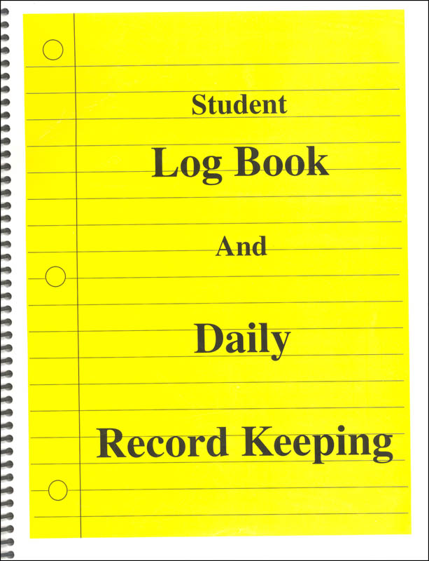 Student Log Book and Daily Record Keeping | Aaron Publishing ...