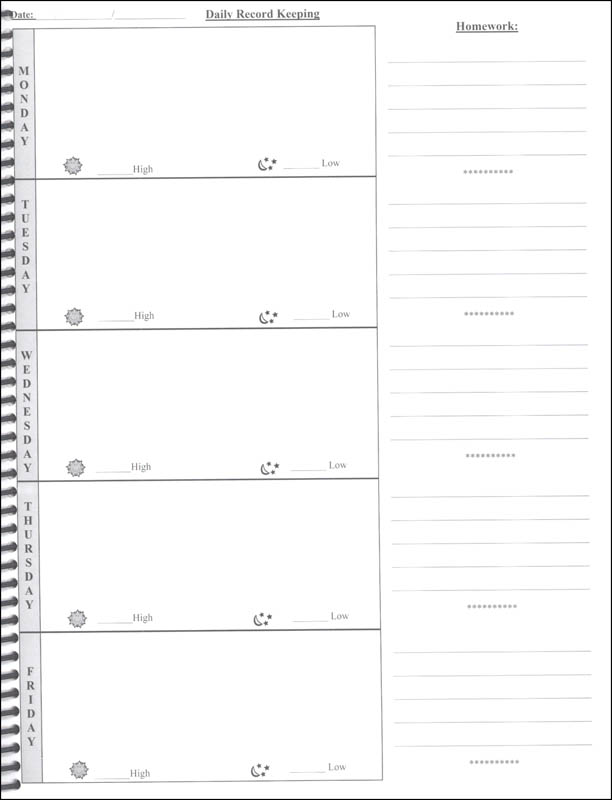 Student Log Book and Daily Record Keeping | Aaron Publishing ...
