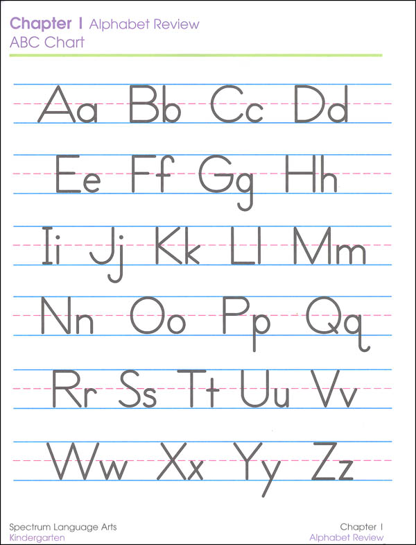 Spectrum Language Arts 2015 Grade K | Spectrum | 9781483812045