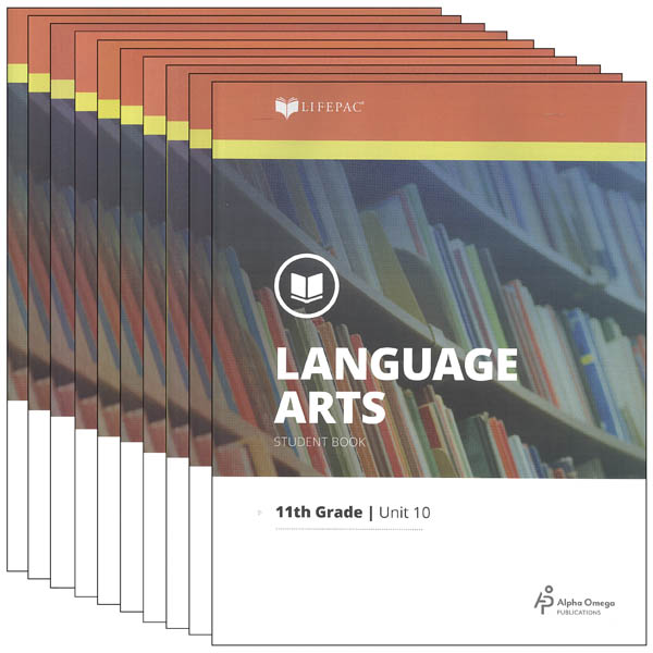 Language Arts 11 Lifepacs Only
