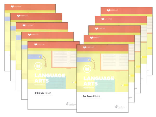 Language Arts 3 Lifepacs Only