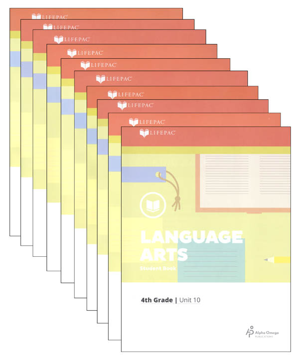 Language Arts 4 Lifepacs Only