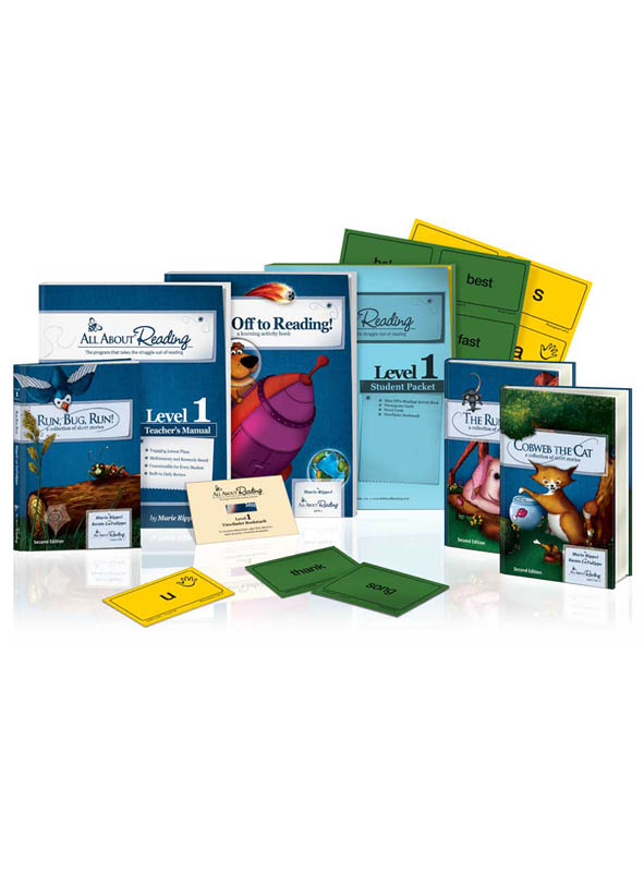 All About Reading Level 1 Materials 2nd Edition (black & white)