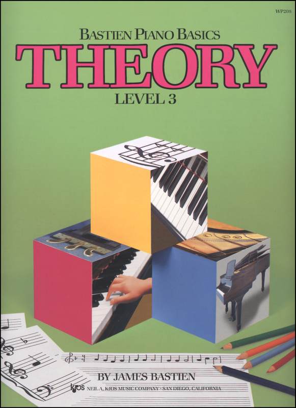 Bastien Piano Basics Theory Level 3