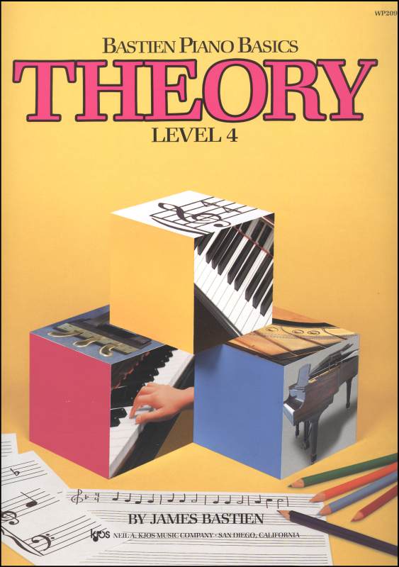 Bastien Piano Basics Theory Level 4