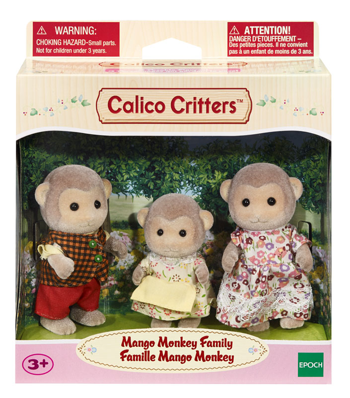 Mango Monkey Family (Calico Critters)