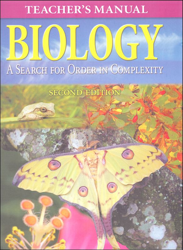 Biology Teacher's Manual
