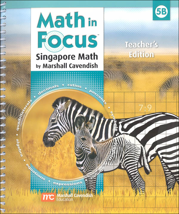 Math in Focus Grade 5 Teachers Edition Book B 2nd Semester