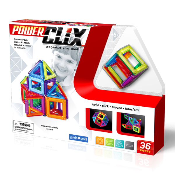 PowerClix 36 piece set (3D Building System)