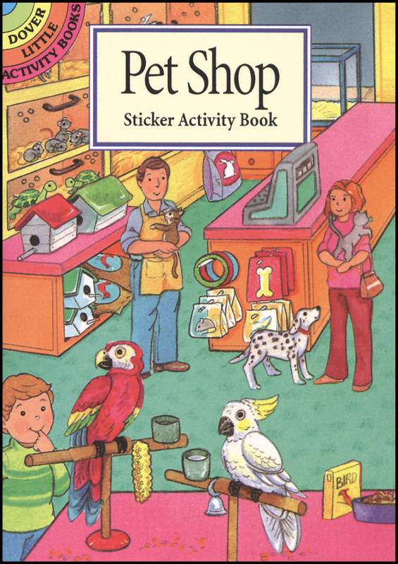Pet Shop Small Sticker Picture Book