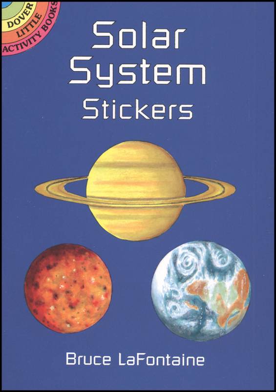 Solar System Realistic Stickers