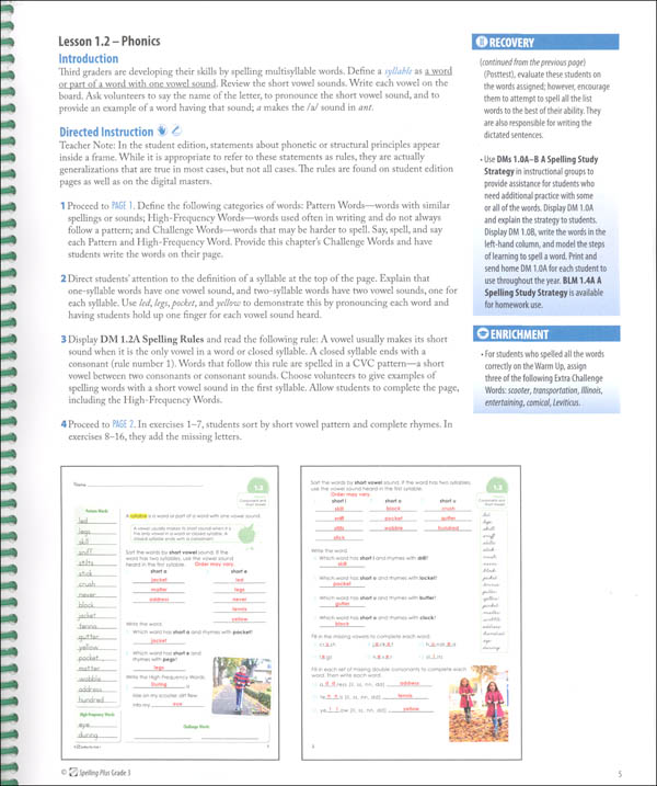 Purposeful Design Spelling Plus Grade 3 Teacher Edition Association