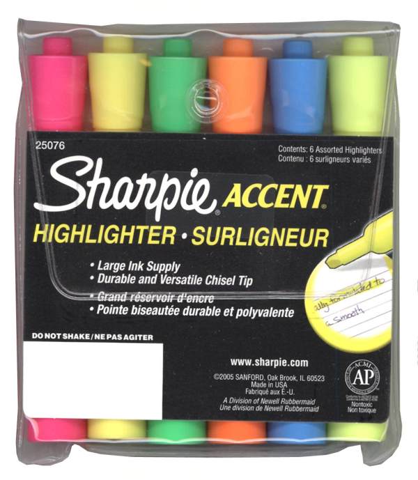 Highlighters (Set of 6)