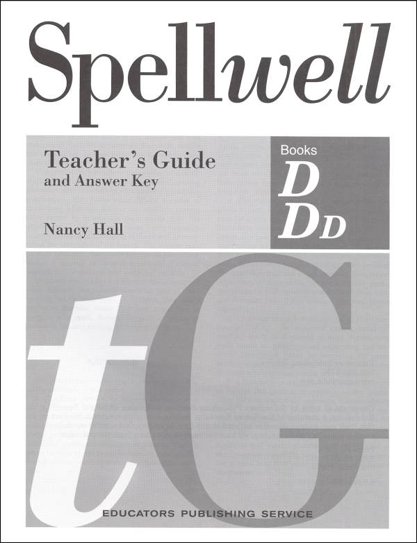 Spellwell D/DD Teacher