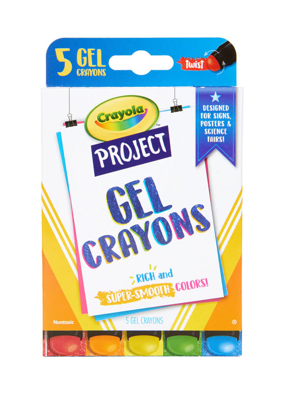 Crayola Project: Gel Crayons (5 count)