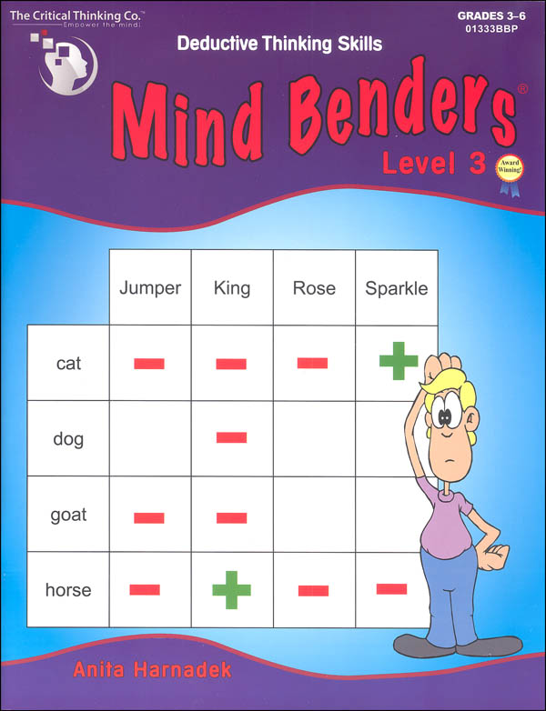 Mind Benders Book 3 (Deductive Thinking Skills)
