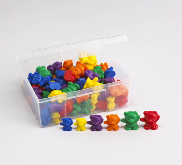 plastic teddy bear counters