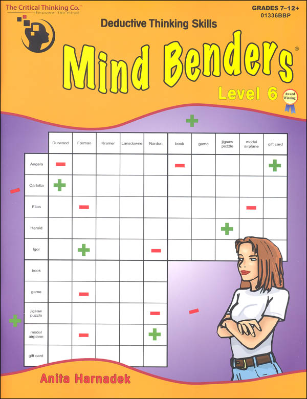 Mind Benders Book 6 (Deductive Thinking Skills)