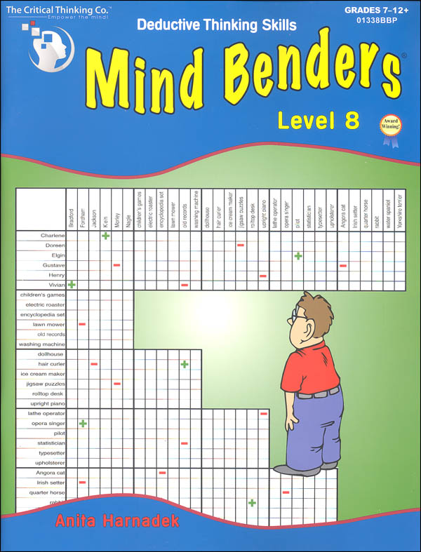 Mind Benders Book 8 (Deductive Thinking Skills)