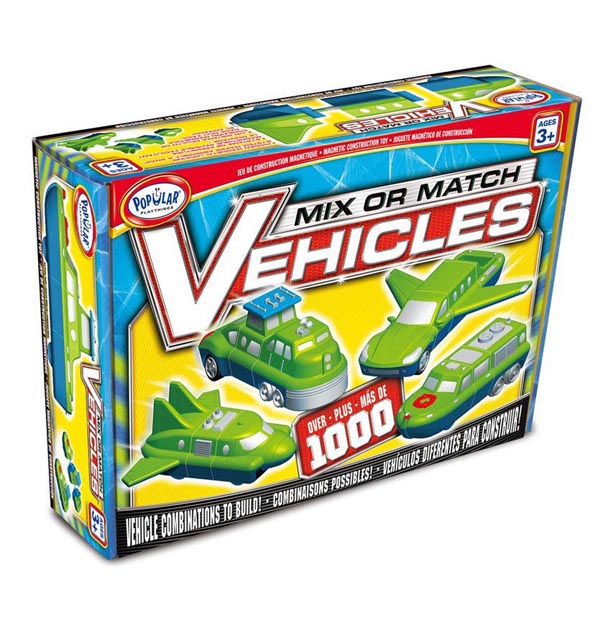 Mix or Match Vehicles Set 1 Popular Playthings