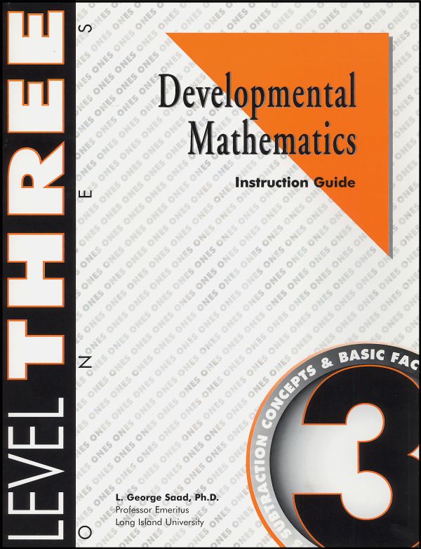 Developmental Math Level 3 Instruction Guide