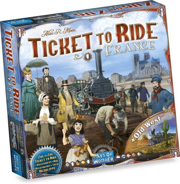 Ticket to Ride France & Old West Map Collection/Expansion Volume 6