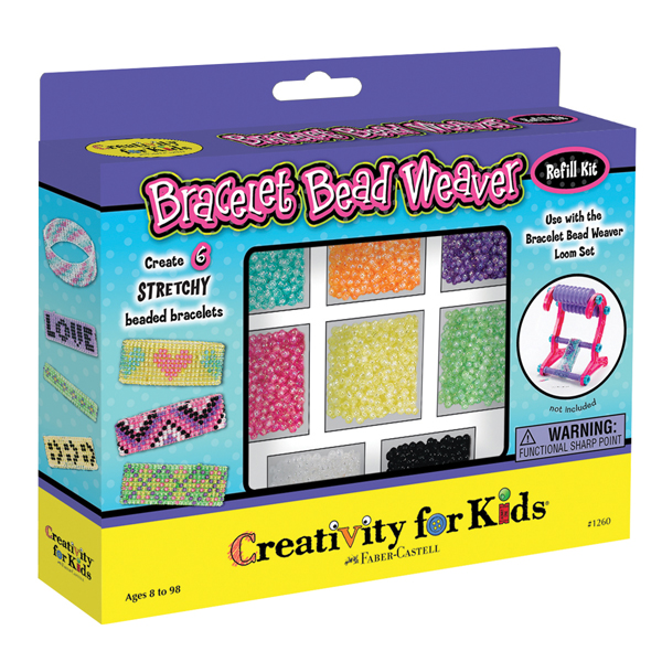 Bracelet Bead Weaver Refill Kit | Creativity for Kids