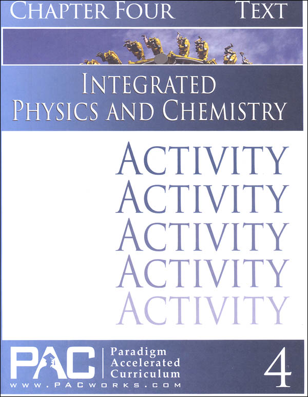 Integrated Physics and Chemistry Chapter 4 Activities