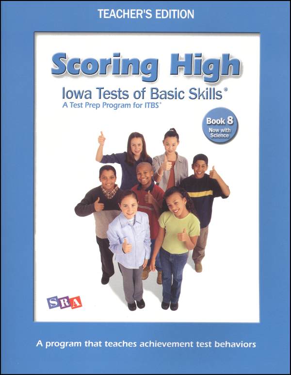 Scoring High ITBS Book 8 Teacher
