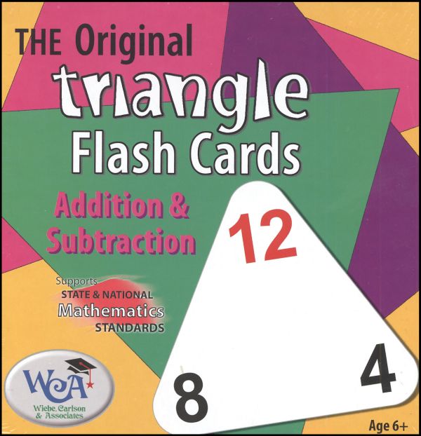 Triangle Flash Cards - Addition & Subtraction