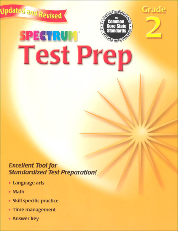 Spectrum Test Preparation Grade 2