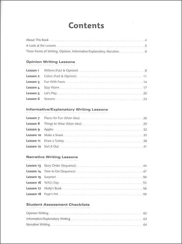 Writing Lessons to Meet the Common Core: Grade 1 | Scholastic