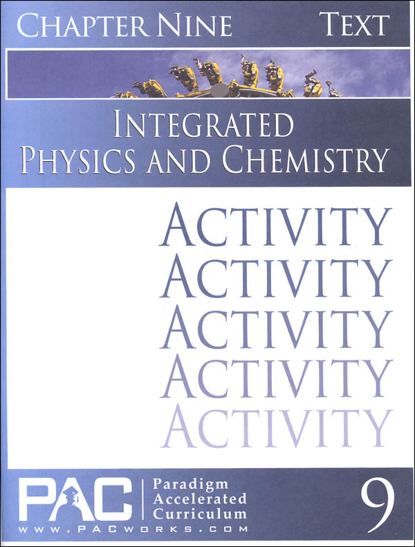 Integrated Physics and Chemistry Chapter 9 Activties