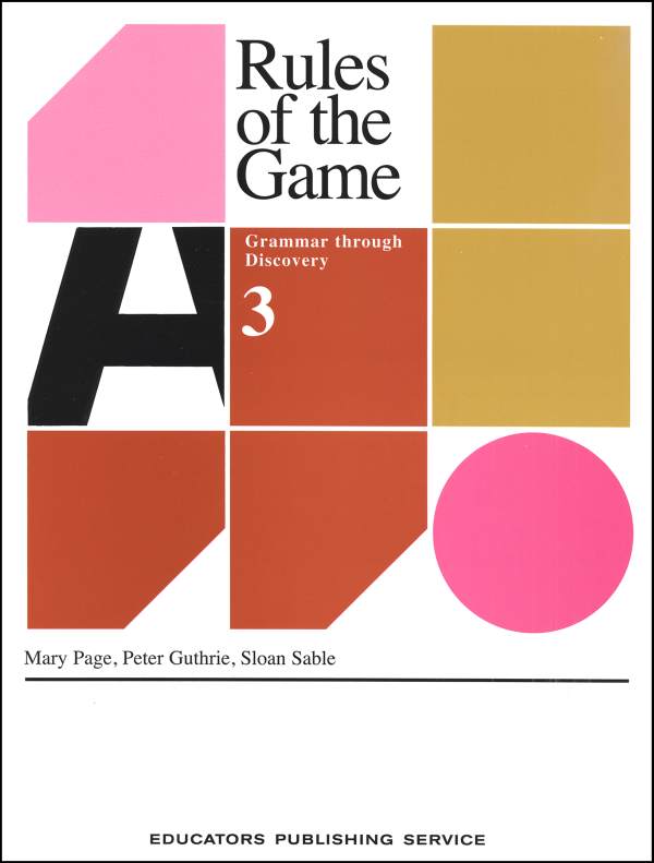 Rules of the Game Book 3