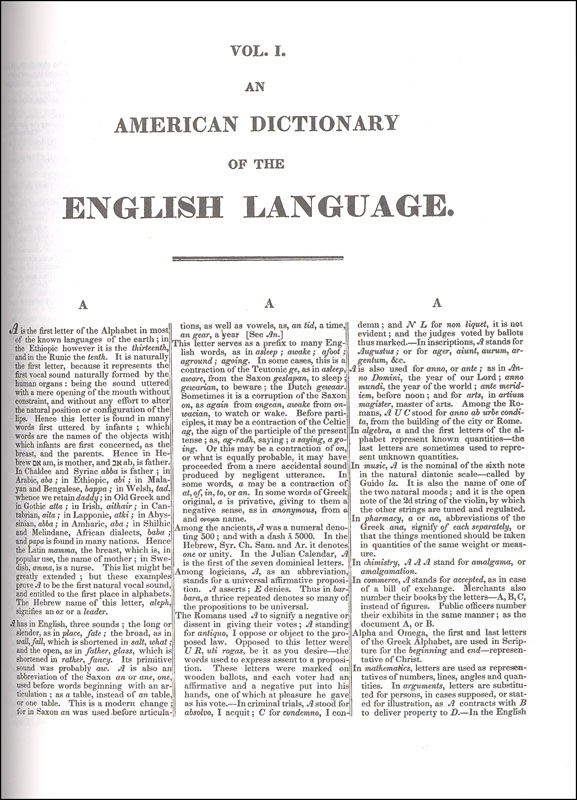 Webster S 1828 Dictionary Of English Language Foundation For American Christian Education 9780912498034