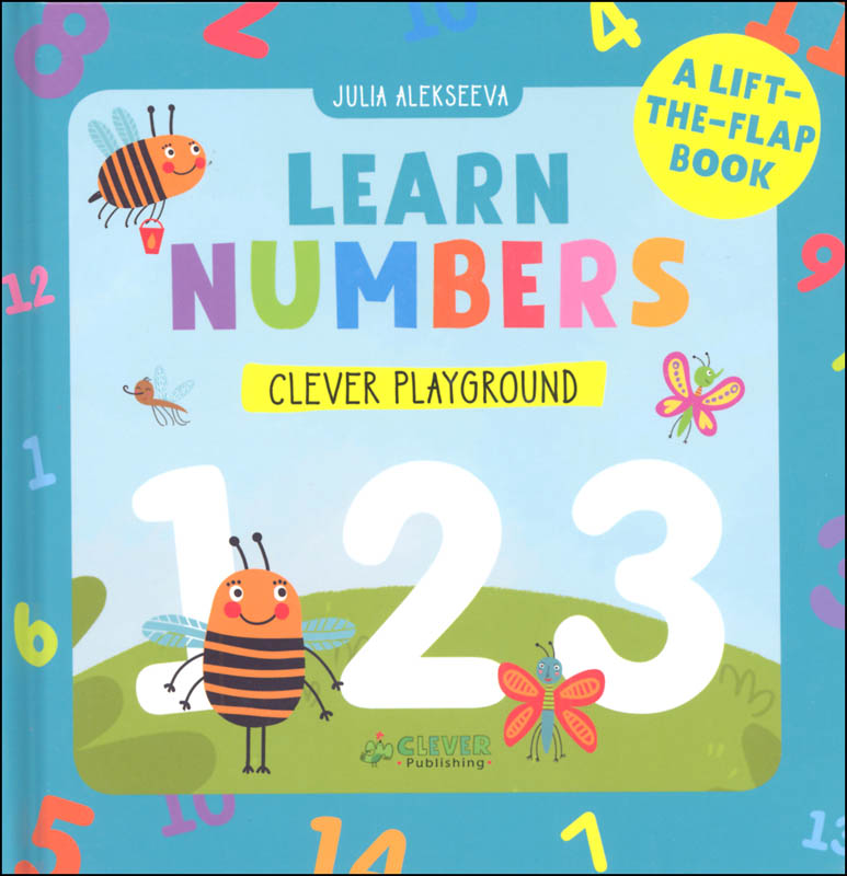 Learn Numbers Lift-the-Flap Book (Clever Playground)
