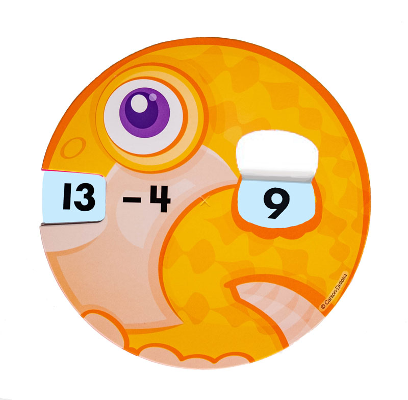Math Wheels: Subtraction Facts
