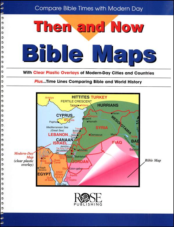 Then & Now Bible Maps Book