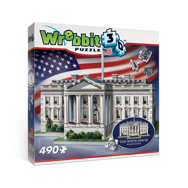 White House 3D Puzzle (490 pieces)