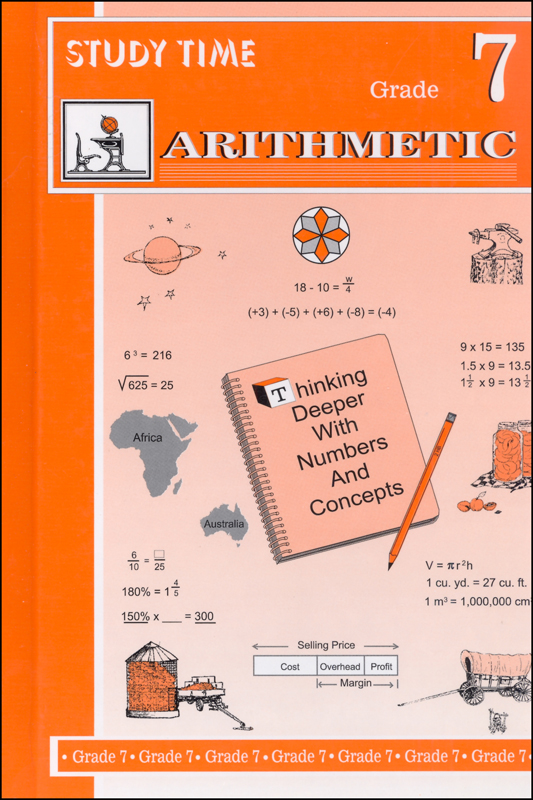 Study Time Arithmetic - Textbook, Grade 7