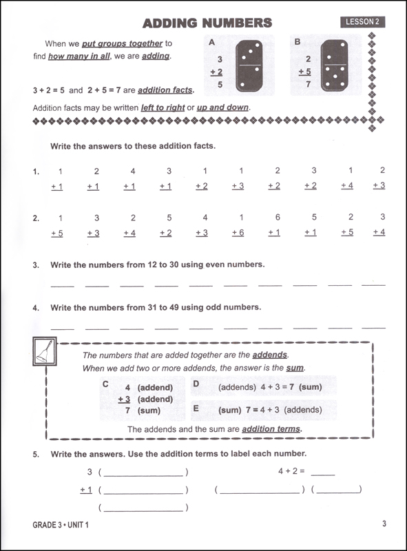 Study Time Arithmetic - Workbook, Grade 3 | Study Time