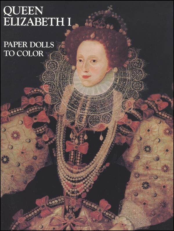 Queen Elizabeth I Paper Dolls to Color