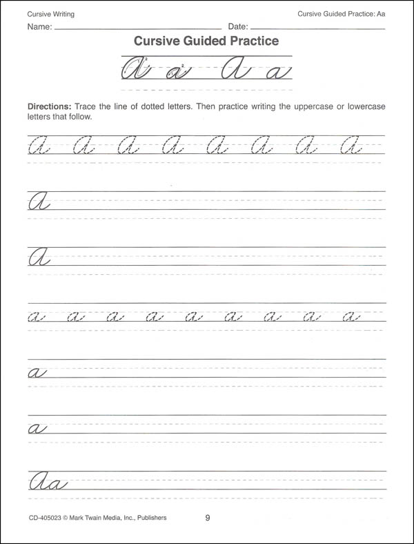 70 Cursive Worksheets For Handwriting Practice - Kitty Baby Love CEC