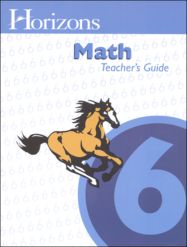 Horizons Math 6 Teacher Alpha Omega Publications 9780740300127