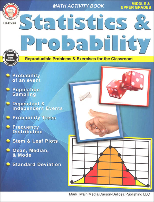 Statistics & Probability Math Activity Book