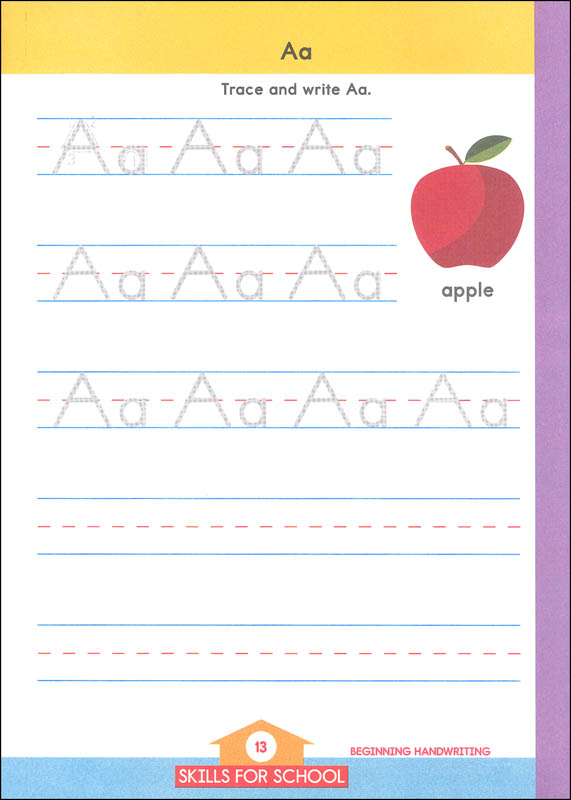 Beginning Handwriting (Skills for School) | Brighter Child | 9781483853642